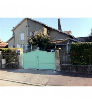 Portail alu battant VAUCLUSE chapeau de gendarme