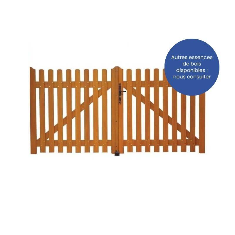 Portail battant barreaudé NANCY