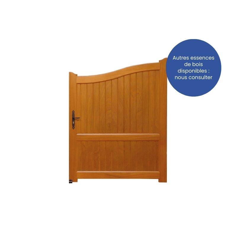 Portillon bois demi chapeau de gendarme CHERBOURG