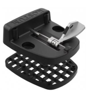 sabot de portail en alu avec basculeur